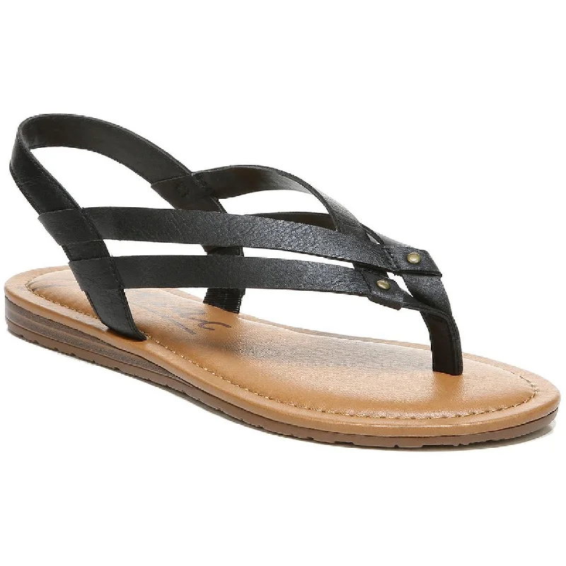 Comfortable Stretch Shoes Promotion Zodiac Womens Yasmin Slip On Stretch Thong Sandals