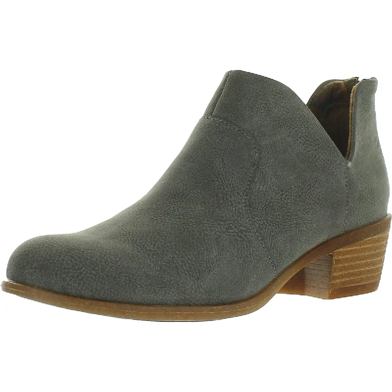 Functional Comfort Shoes Deals B.O.C. Womens Lucy Faux Leather Ankle Boots