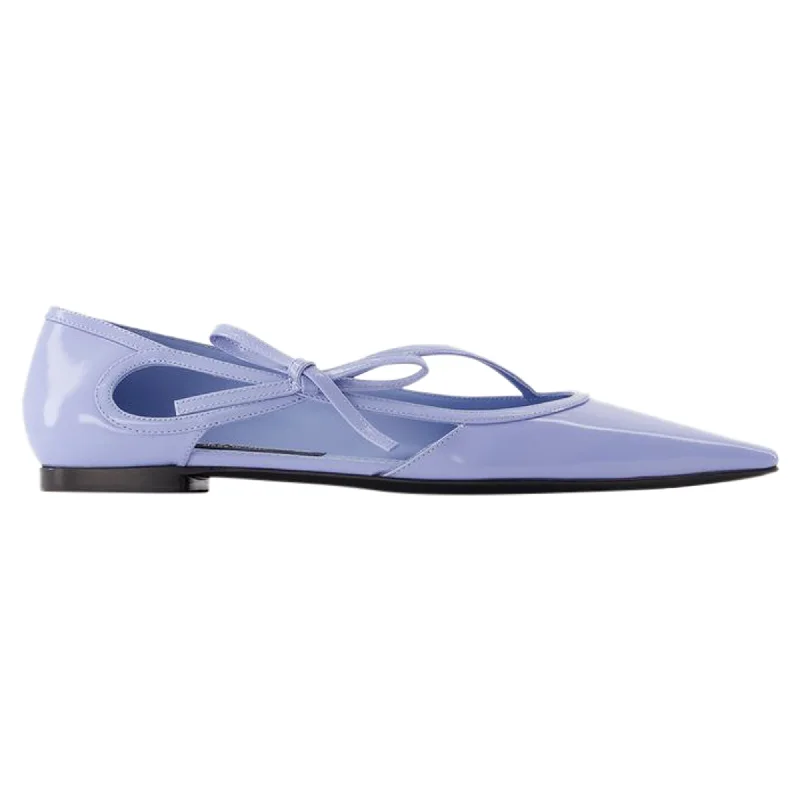 Everyday Elegance Sale Ballerinas - Dolce&Gabbana - Leather - Blue