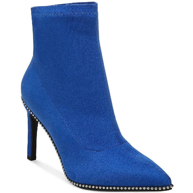 Stylish Basics Bar III Womens Melanay Studded Pull On Ankle Boots
