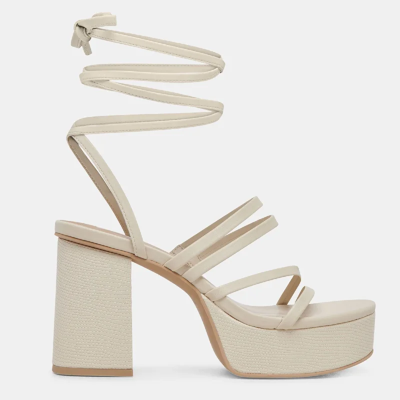 Barbs Heels Ivory Stella