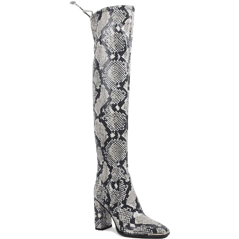 Cozy Winter Boots Promotion BCBGeneration Women's Abanna Square Toe Thigh High Block Heel Boots Cozy Winter Boots Promotion BCBGeneration Women's Abanna Square Toe Thigh High Block Heel Boots