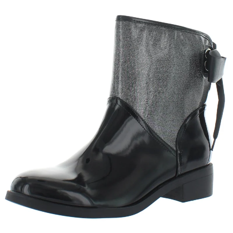 Flash Sale Starts Beacon Womens Emmy Patent Metallic Rain Boots