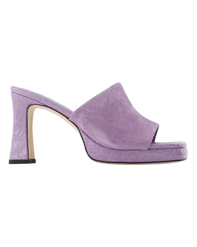 Soft Sole Shoes Beliz Mule - By Far - Purple - Leather