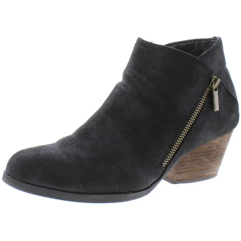 Sale On Sale Bella Vita Womens Bobbi Zipper Block Heel Booties