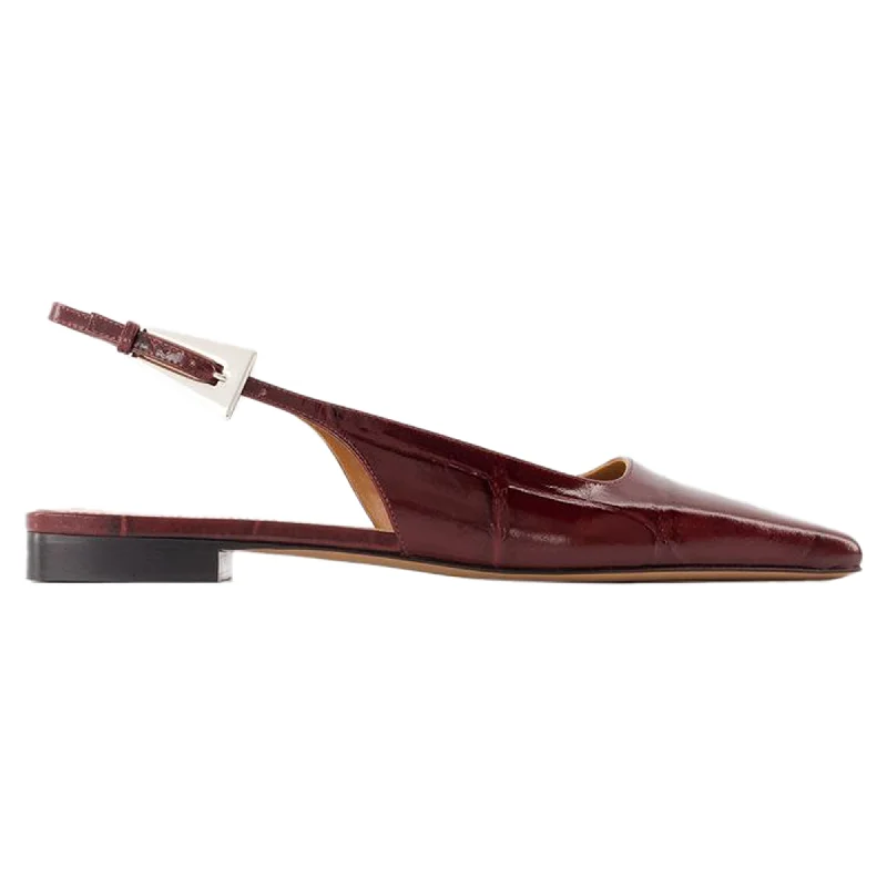 Smart Casual Deals Bettina 10 Slingback - Paris Texas - Leather - Burgundy