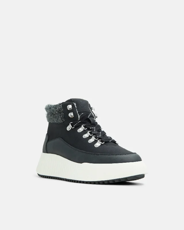 Save Big Bling Peak Boots - Black Knit