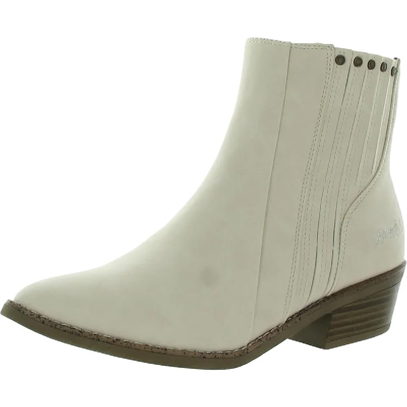 Bold Fashion Sales Blowfish Womens Sonny  Faux Leather Studded Ankle Boots