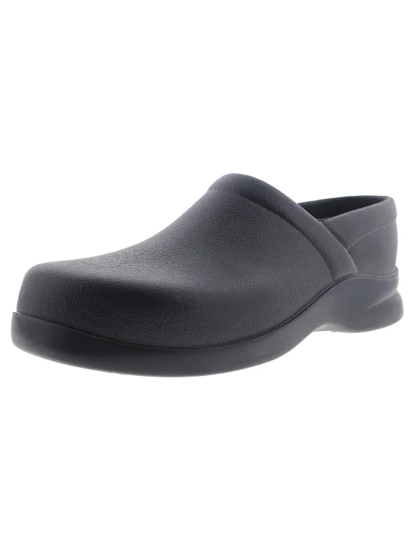Inspired By You, Designed For You Boca Womens Textured Slip Resistant Clogs