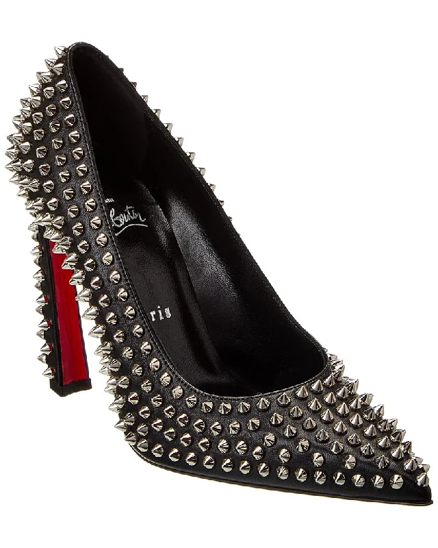 Christian Louboutin Condora Spikes 100 Leather Pump