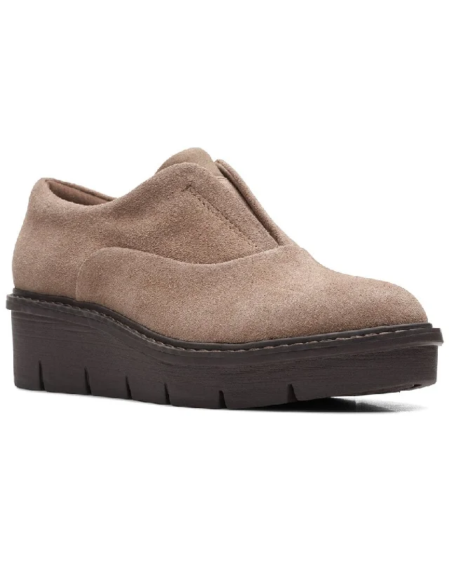 Trendy Pulse Clarks Airabell Sky Suede Flat