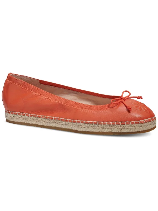 Affordable Shoe Fashion Clubhouse Espadrille Womens Leather Embossed Ballet Flats