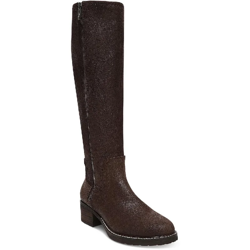 Women's Cozy Winter Boots Donald J. Pliner Womens Suede Round Toe Knee-High Boots