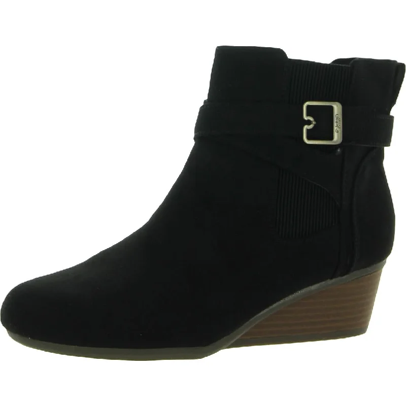Chic And Edgy Dr. Scholl's Shoes Womens Berlin Faux Suede Booties