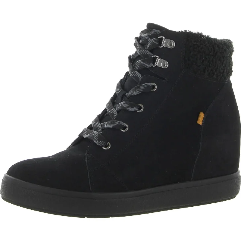 Trend Leading Collection Dr. Scholl's Shoes Womens Madison Hike Faux Leather Lace Up Hiking Boots Trend Leading Collection Dr. Scholl's Shoes Womens Madison Hike Faux Leather Lace Up Hiking Boots