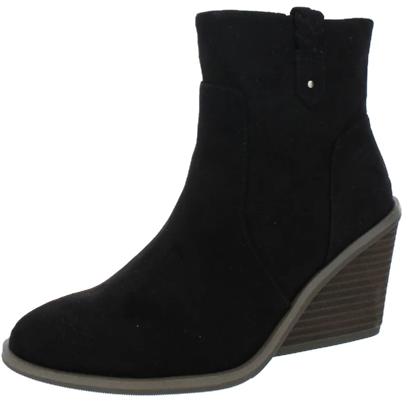 Insane Discount Onslaught Dr. Scholl's Shoes Womens Mirage Faux Suede Booties Ankle Boots Insane Discount Onslaught Dr. Scholl's Shoes Womens Mirage Faux Suede Booties Ankle Boots