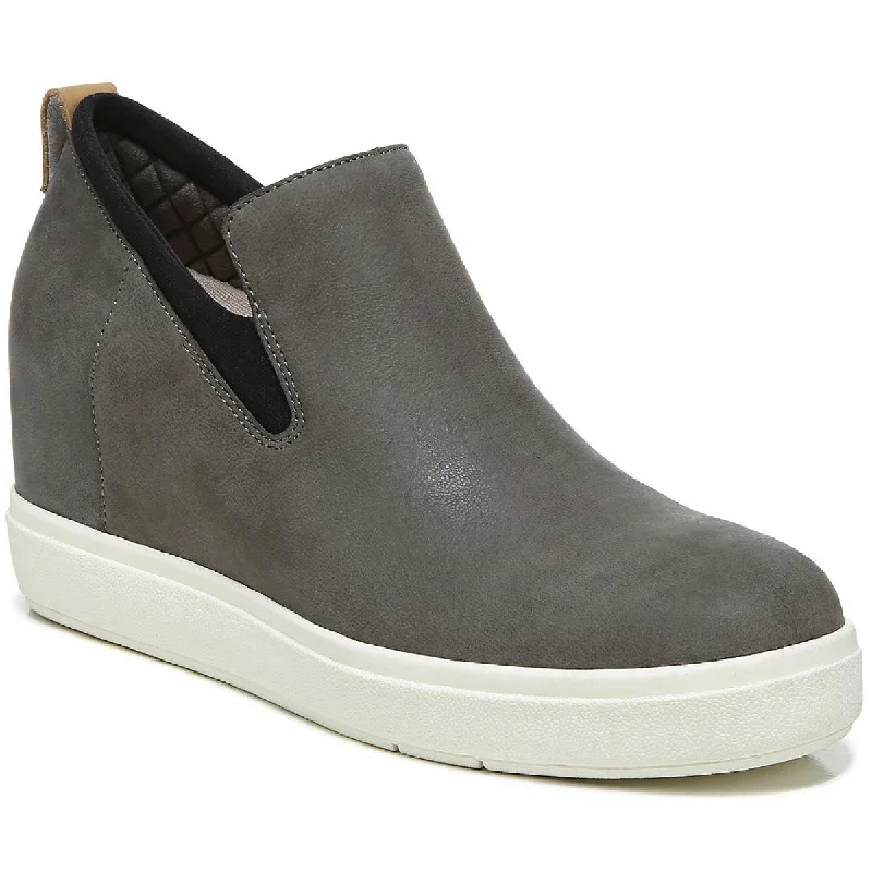 Women's Breathable Flats Dr. Scholl's Shoes Womens Scarlette Suede Slip On Shooties
