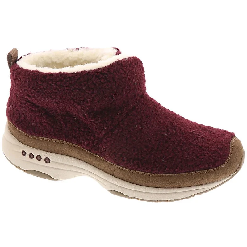 High-End Style Discounts Easy Spirit Womens Trippin Faux Fur Cozy Ankle Boots
