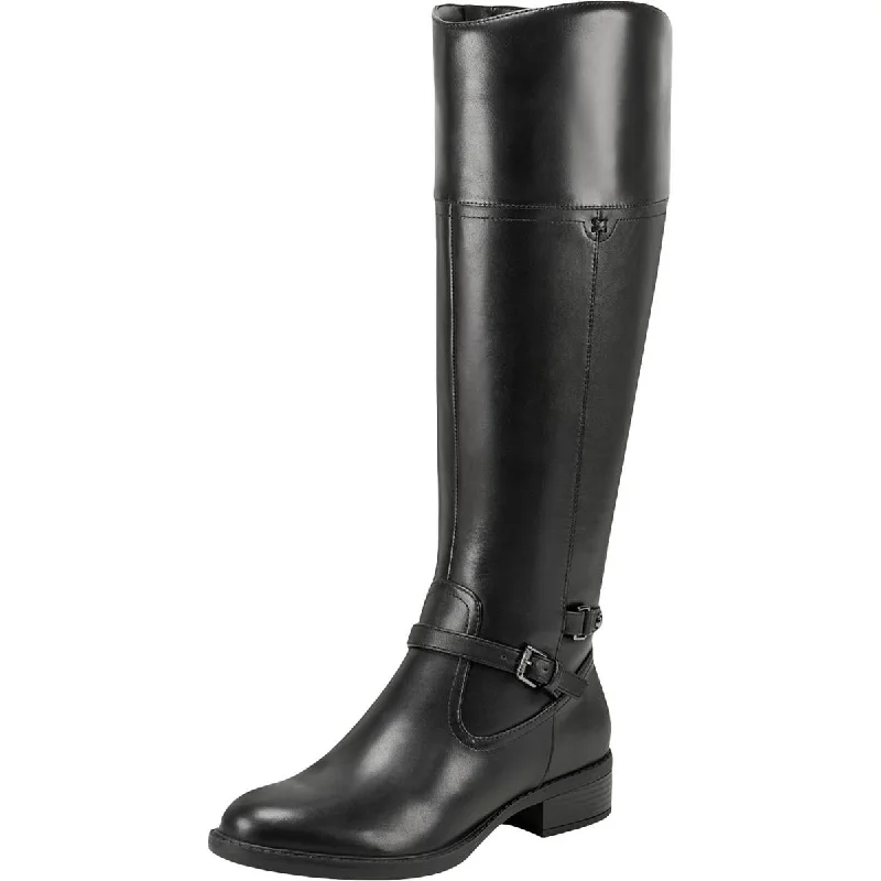Elegant Evening Shoes Deal Easy Spirit Womens Leigh Leather Wide Calf Knee-High Boots Elegant Evening Shoes Deal Easy Spirit Womens Leigh Leather Wide Calf Knee-High Boots