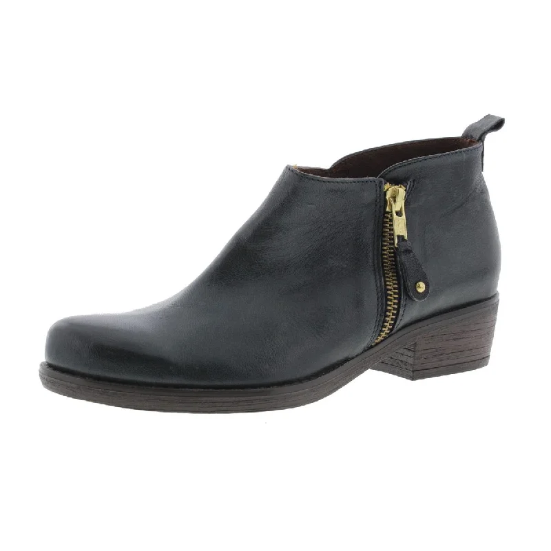 Comfortable Business Shoes Eric Michael London Women’s Leather Stacked Heel Ankle Booties Comfortable Business Shoes Eric Michael London Women’s Leather Stacked Heel Ankle Booties