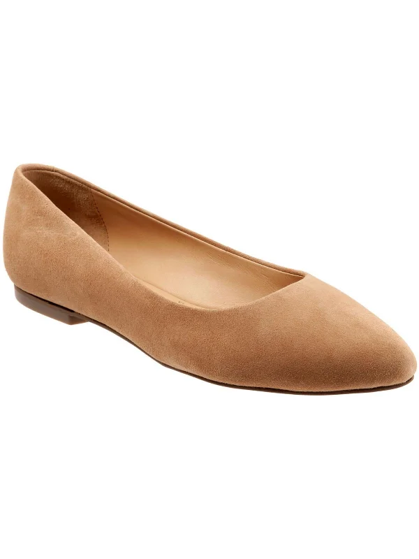 Casual Chic Footwear Offers Estee Womens Leather Slip On Flats