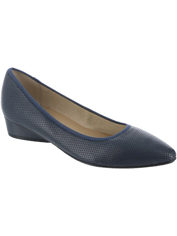 Big Discounts Fiona Womens Faux Leather Flat Shoes