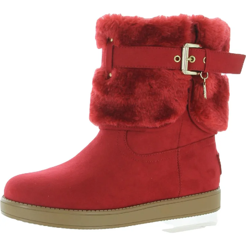 Cozy Indoor Slippers Deals GBG Los Angeles Womens Adlea Faux-Suede Slip-On Winter & Snow Boots Cozy Indoor Slippers Deals GBG Los Angeles Womens Adlea Faux-Suede Slip-On Winter & Snow Boots