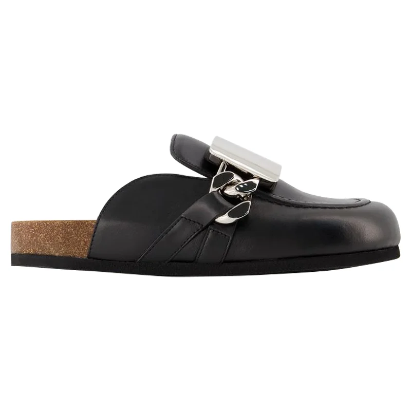 Comfortable Formal Shoes Gourmet Loafers - J.W. Anderson - Black - Leather
