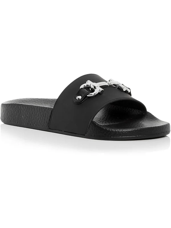 Water-Resistant Shoes Sale GROOVY 11 Womens Slip On Flat Slide Sandals