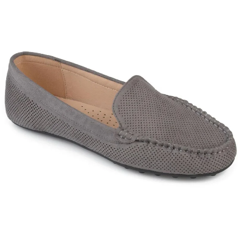 Best Women's Shoe Deals Halsey  Womens Faux Leather Slide On Flats