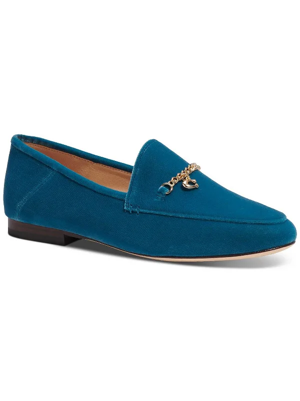 All-Day Comfort Shoes Sale Hanna Velvet Womens Velvet Chain Loafers