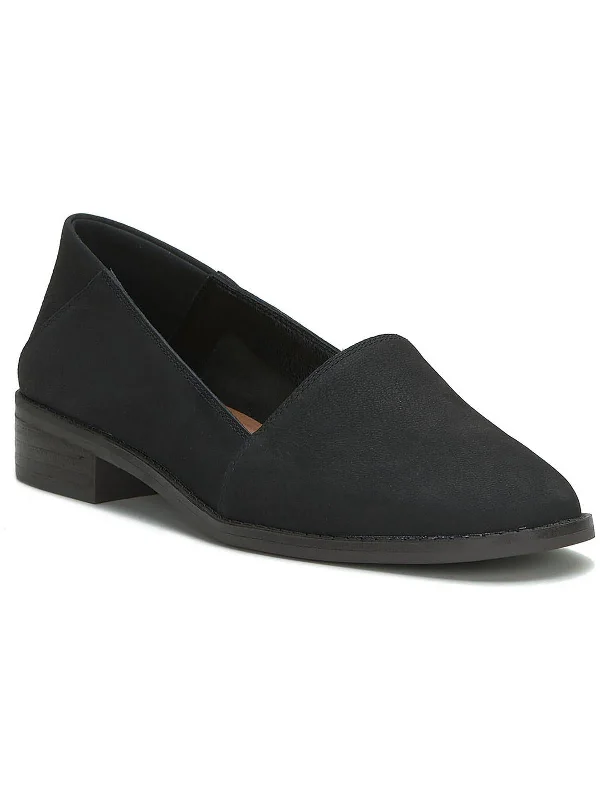 Effortless Slip-On Shoes Harping Womens Nubuck Slip On Flat Shoes