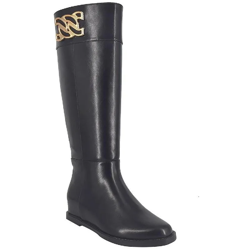 Fashionista Sale Impo Womens REILEY Faux Leather Zip Up Knee-High Boots