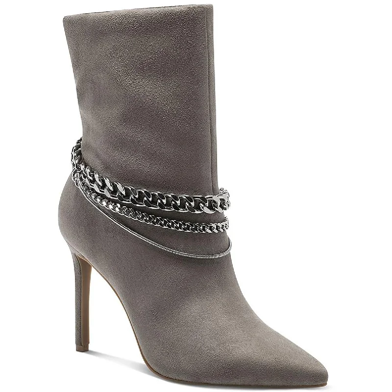 Effortless Style, Endless Impact INC Womens Reanna Suede Heels Mid-Calf Boots