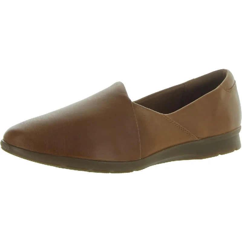 Explore What's New JENETTE GRACE Womens Leather Pointed toe Flat Shoes