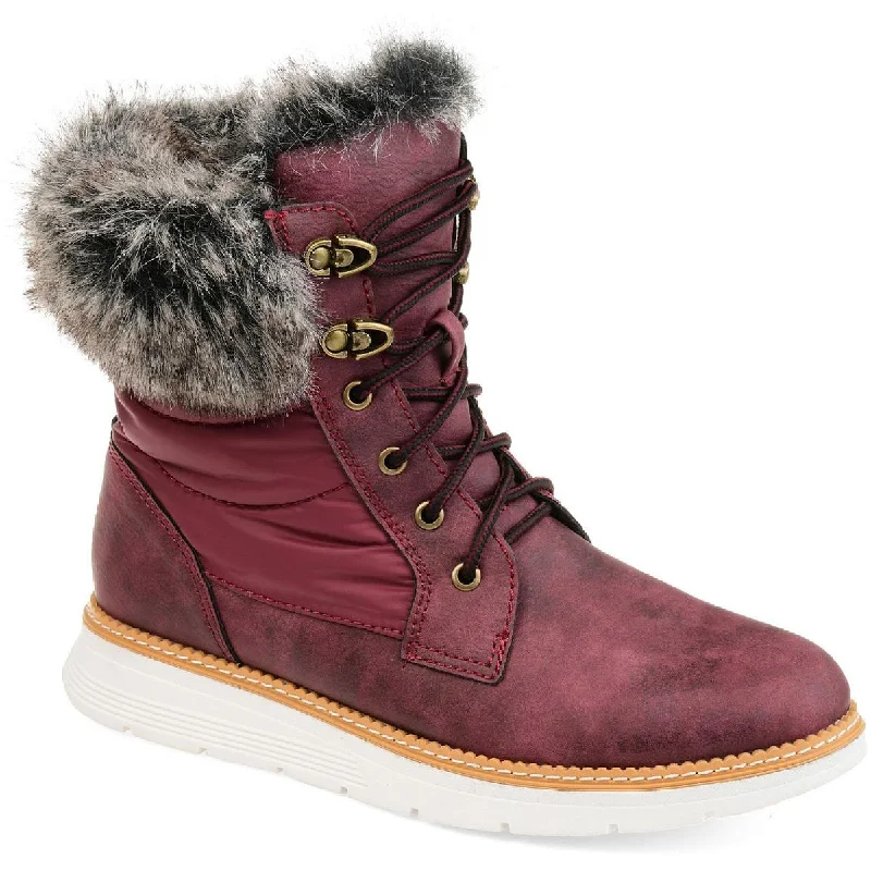 Casual Chic Footwear Offers Journee Collection Womens Flurry Faux Leather Cold Weather Snow Boots Casual Chic Footwear Offers Journee Collection Womens Flurry Faux Leather Cold Weather Snow Boots