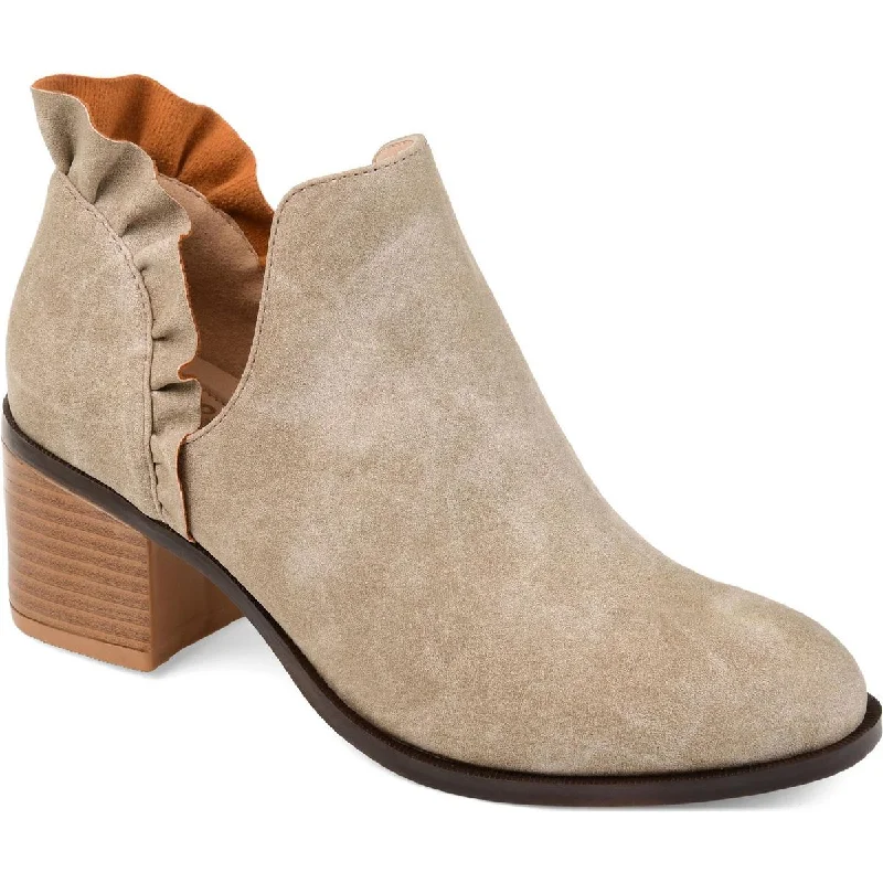 You'Ll Love Us Because Journee Collection Womens Lennie Ruffled Shooties