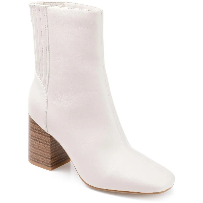 Contemporary Chic Promotions Journee Collection Womens Maize Faux Leather Ankle Ankle Boots Contemporary Chic Promotions Journee Collection Womens Maize Faux Leather Ankle Ankle Boots