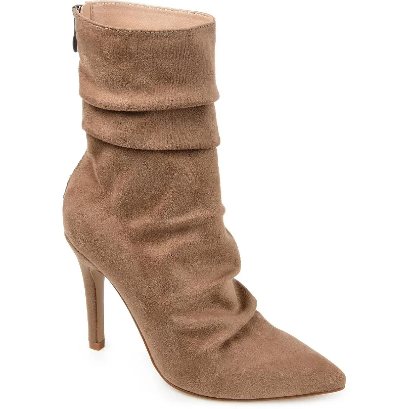 Final Sale Journee Collection Womens Markie Dressy Stiletto Mid-Calf Boots