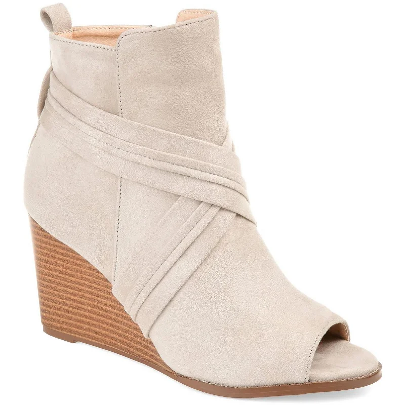 New Season Fashion Preview Journee Collection Womens Sabeena Padded Insole Open Toe Booties New Season Fashion Preview Journee Collection Womens Sabeena Padded Insole Open Toe Booties