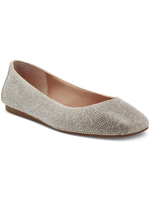 Limited-Time Shoe Deals Juney2 Womens Rhinestone Slip On Ballet Flats