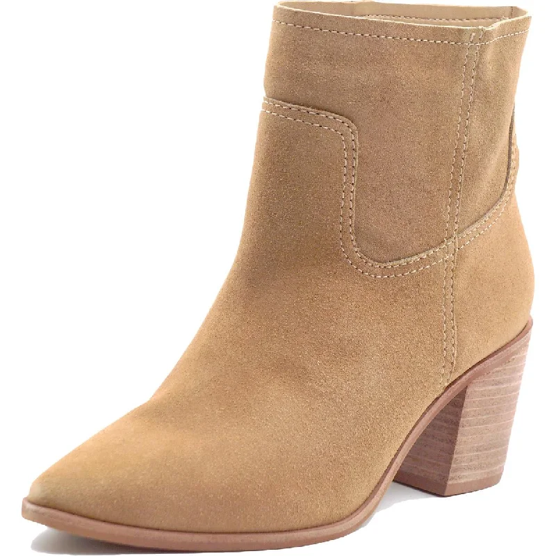 Seasonal Style Discounts KAANAS Womens Pigato Suede Pointed Toe Ankle Boots