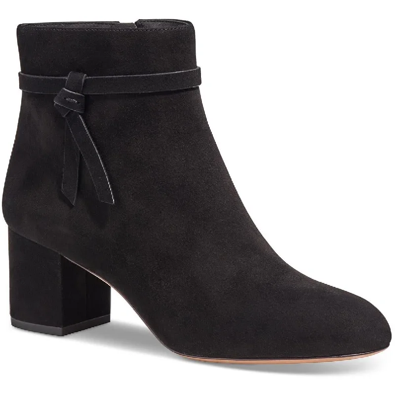 Versatile Fashion Shoes Kate Spade New York Womens Knott Suede Booties