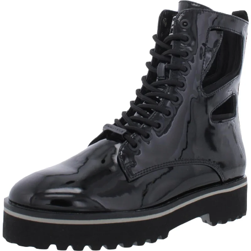 Timeless Elegance Sale Kendall + Kylie Langmore Women's Patent Lace-Up Round Toe Combat Boot Timeless Elegance Sale Kendall + Kylie Langmore Women's Patent Lace-Up Round Toe Combat Boot
