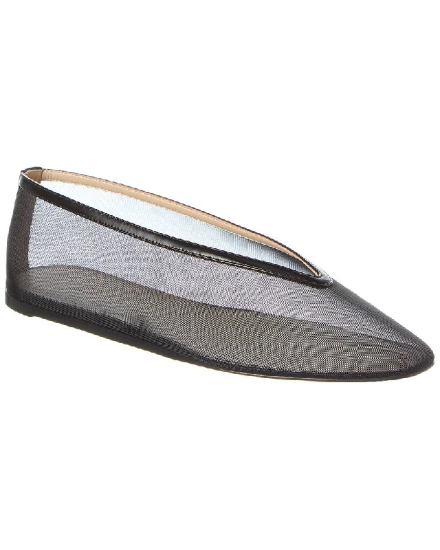 Comfortable Dressy Flats Offers Le Monde Beryl Luna Mesh & Leather Flat