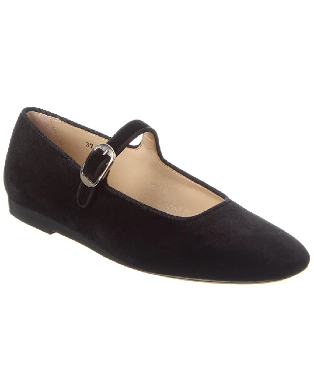 High-End Casual Shoes Le Monde Beryl Mary Jane Velvet Flat