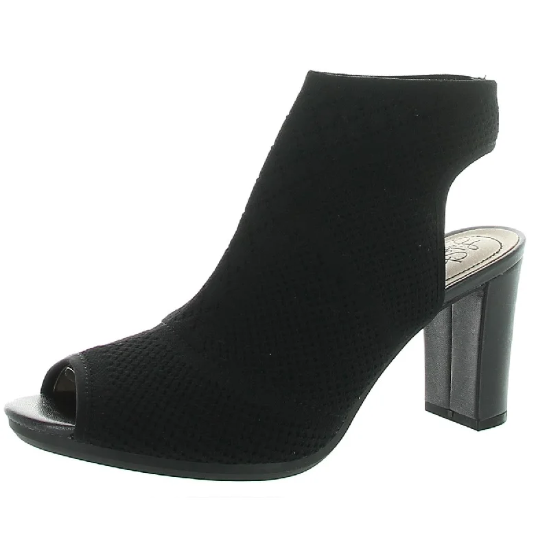 Get The Latest Trends LifeStride Womens Alita Block Heel Open Toe Ankle Boots
