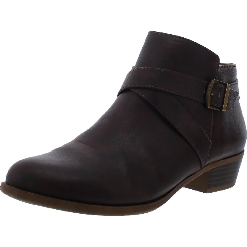 Limited Stock, Big Sale LifeStride Womens Ally Cushioned Footbed Round Toe Ankle Boots