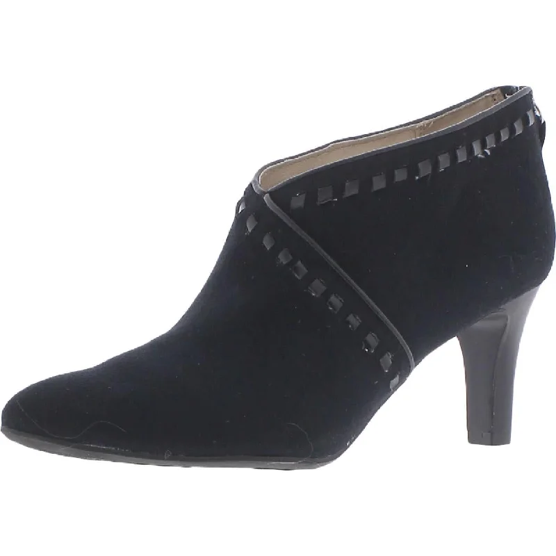 Huge Price Cut LifeStride Womens Giada Faux Suede Ankle Boots