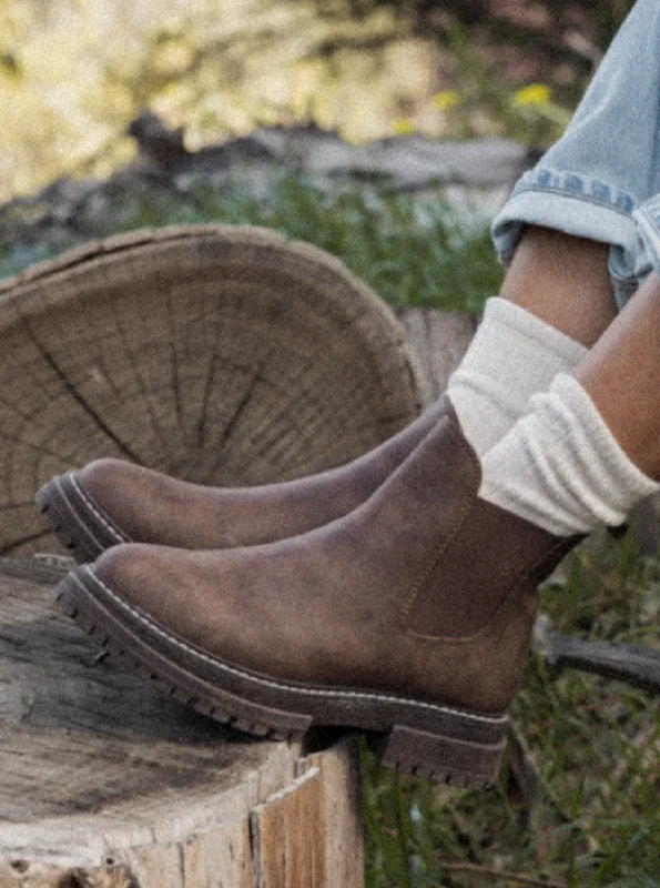 Browse Our Top Products Lorena Chelsea Slip-On Boots - Brown
